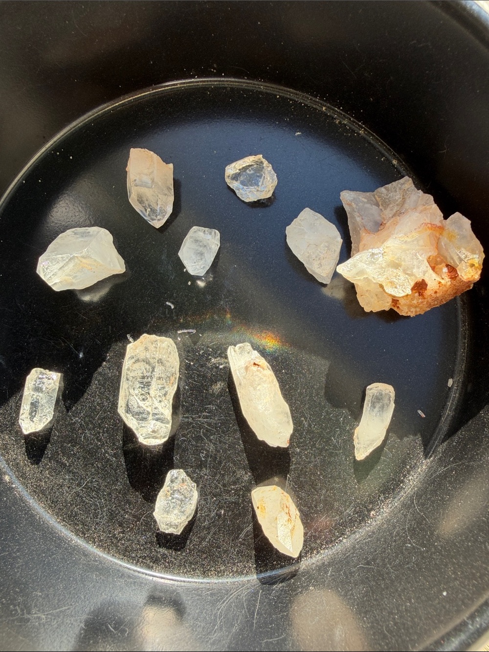 Clear Quartz Crystal Lot - White/Clear Accent Stones - Hand Found From Arkansas - Picture 8 of 12